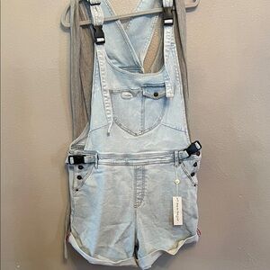 Mumsie Light Blue Denim Overalls